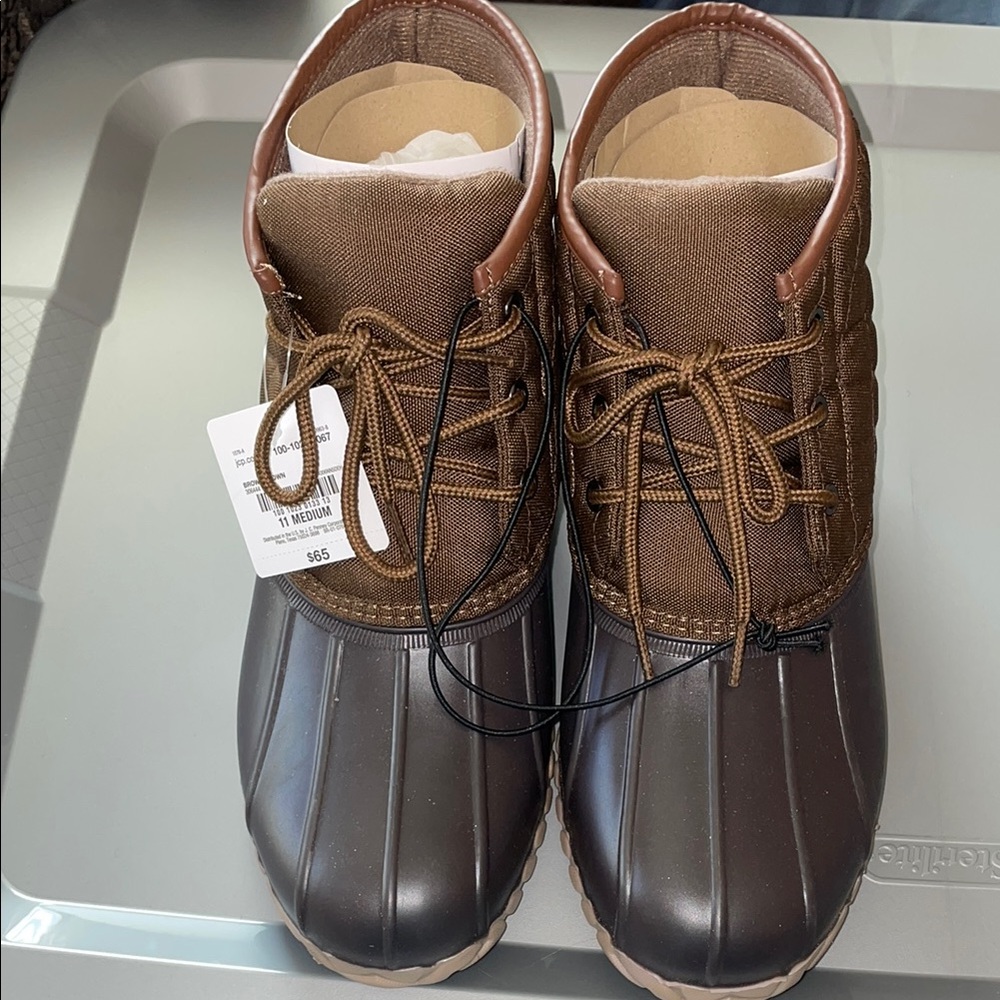 Brown Duck Boots